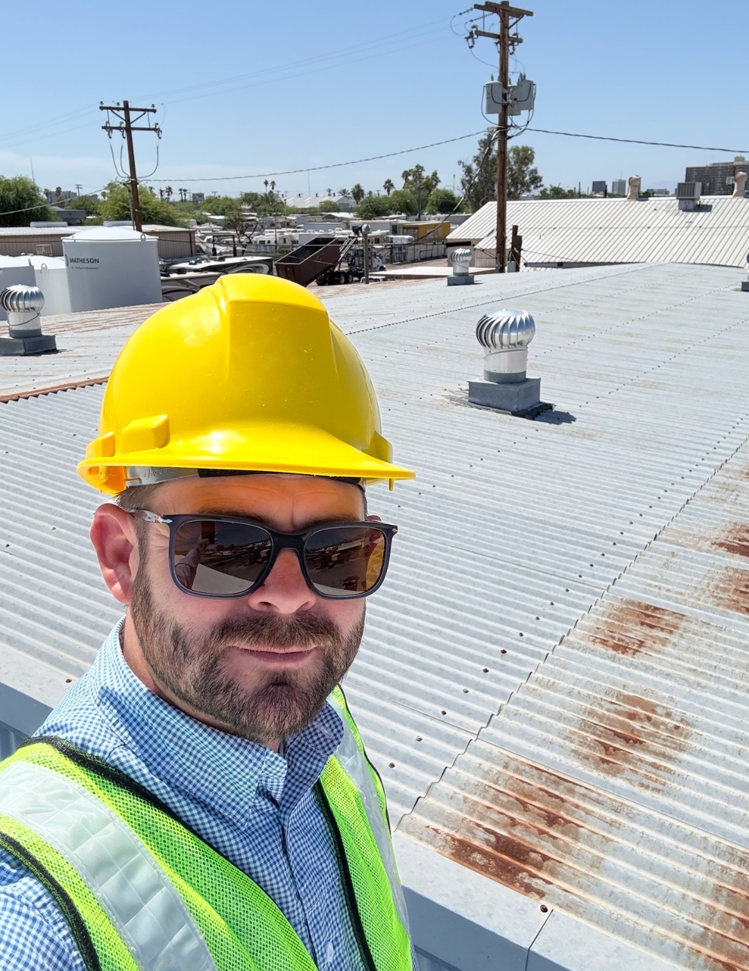 Edward Dale, owner of W&D Roofing & Contracting, representing the family owned Arizona roofing company