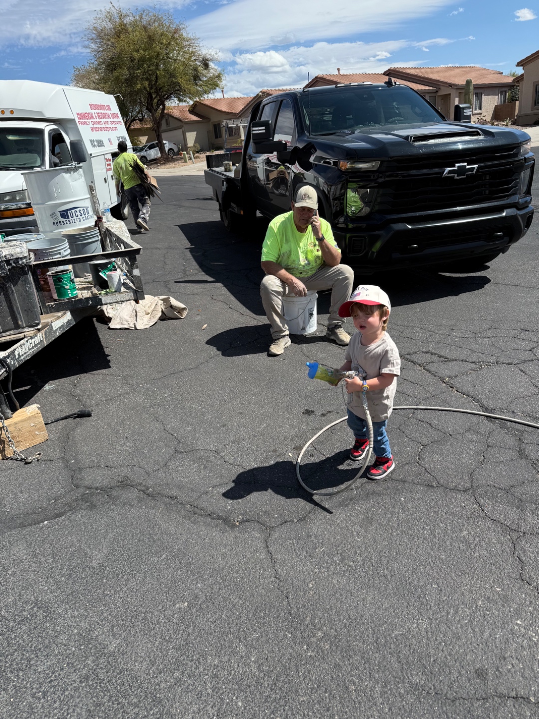 Young W&D Roofing family member showing the company’s family owned roots