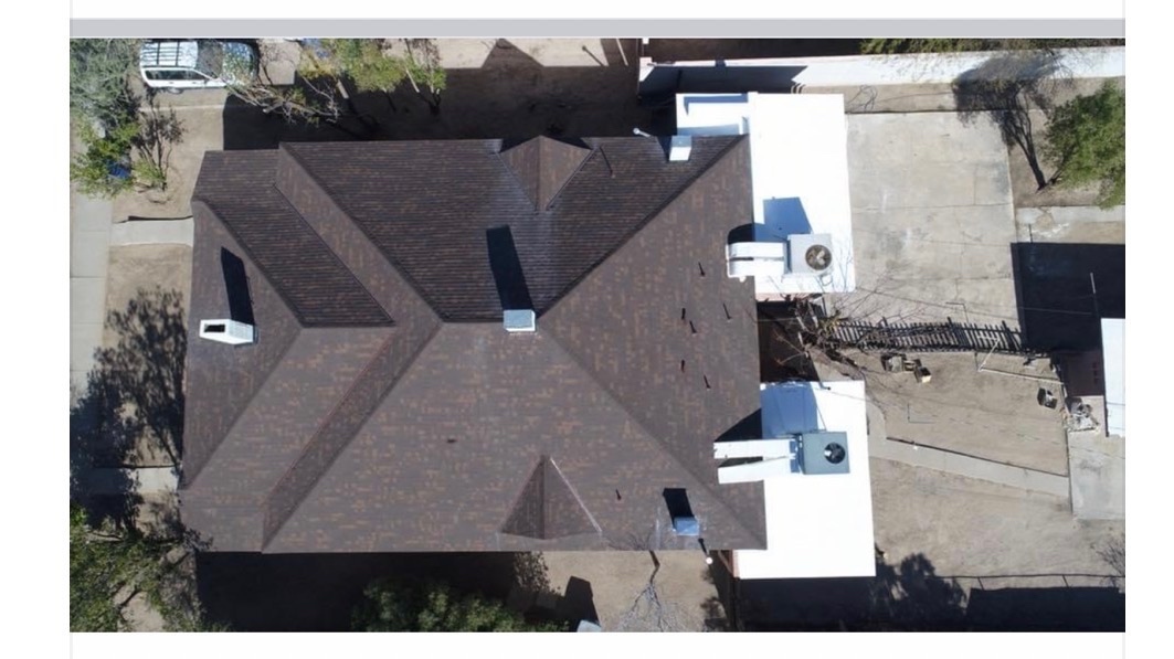 After photo of W&D Roofing completed residential roof replacement project