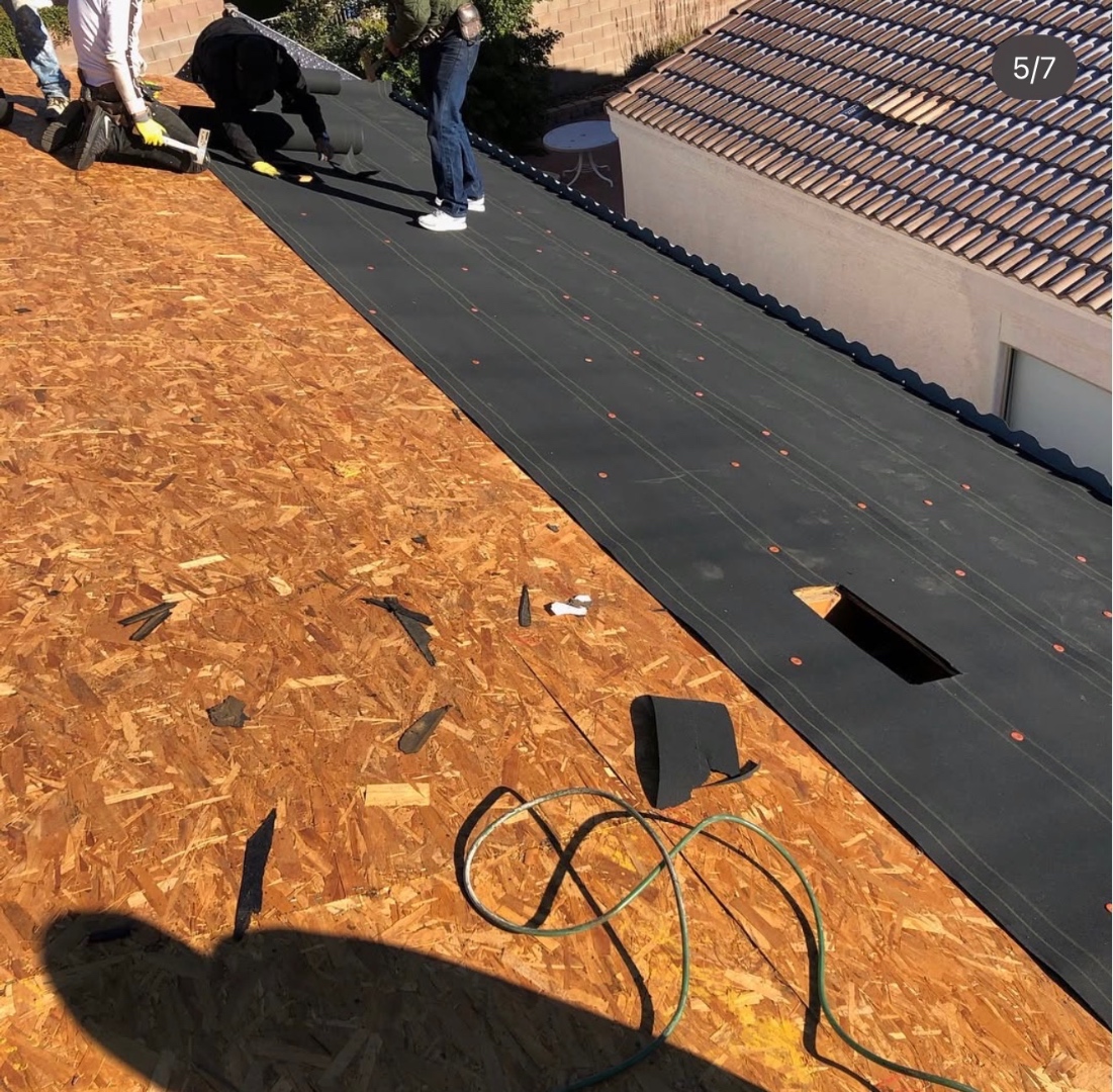 W&D Roofing tile roof valley detail and waterproofing preparation
